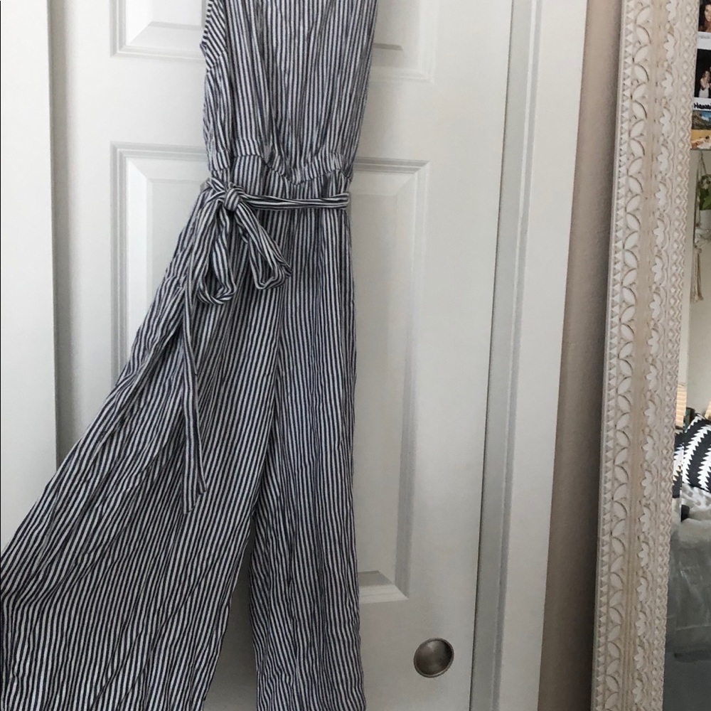 Cropped pant striped jumper!